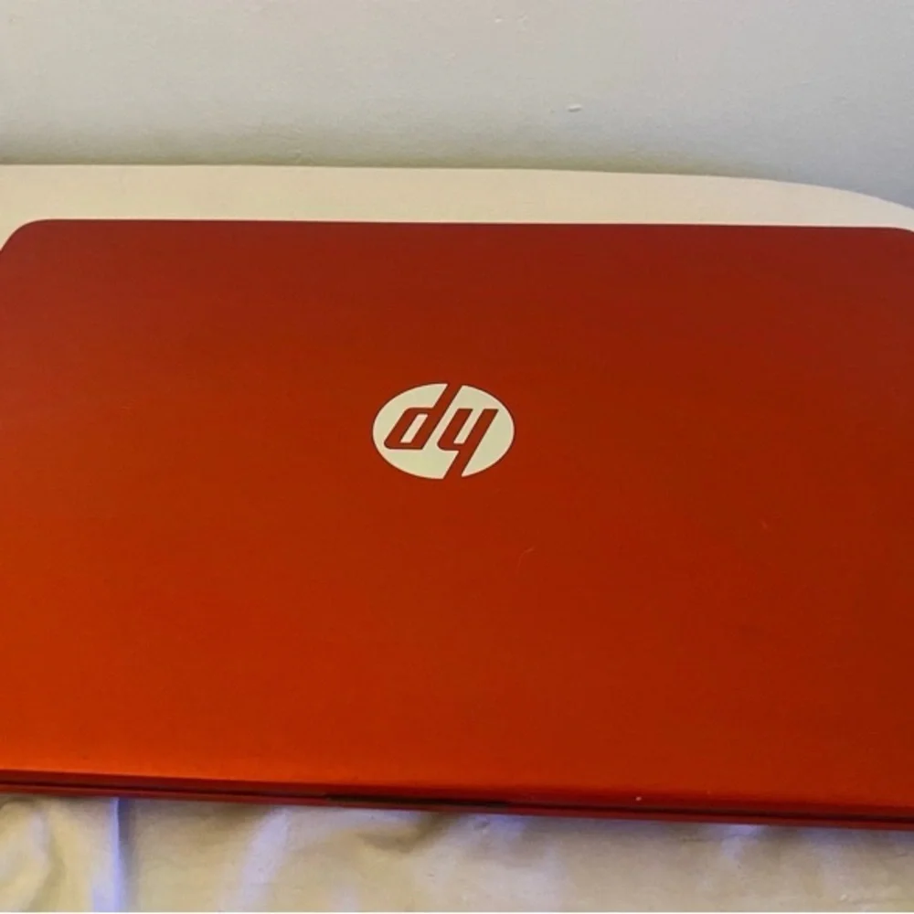 HP red Laptop